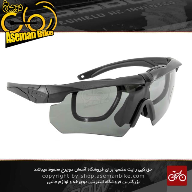 عینک دوچرخه سواری ورزشی کراسبو ای اس اس 3 لنز با قابلیت طبی ESS Glasses Crossbow 3LS