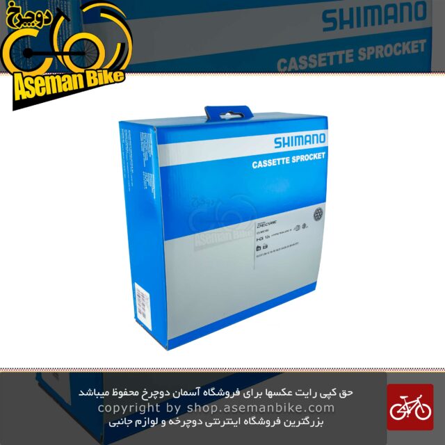 خودرو دوچرخه کوهستان شیمانو DEORE 12 سرعته مدل سی اس – ام 6100 Shimano DEORE CS-M6100 12-Speed MTB Cassette Sprocket 10-51T