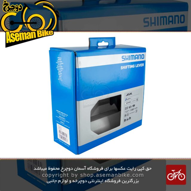 دسته دنده دوچرخه شیمانو SLX M7100 12x2 سرعته 24 دنده Shimano Shifter SLX SL M7100 2x12 Speed RAPIDFIRE PLUS