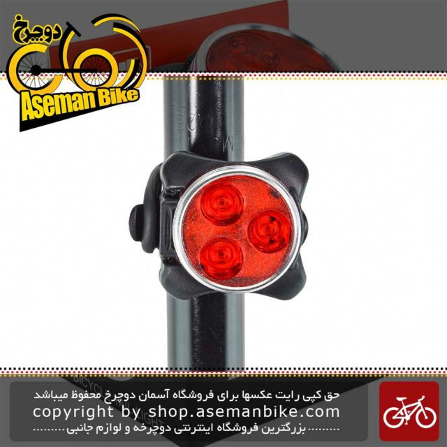 چراغ عقب دوچرخه انرژی شارژی مدل EBL022 قرمز Rear Bicycle Light ENERGI EBL022
