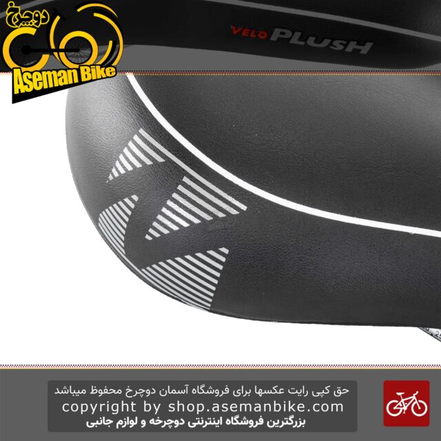 زین دوچرخه سواری Velo Plush 4530 مشکی Saddle Bike VELO PLUSH 4530