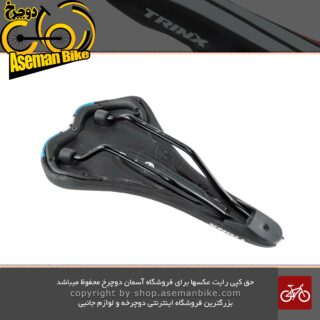 زین دوچرخه سواری ترینکس اسپرت جیومتری مشکی Saddle TRINX Sport Geometry