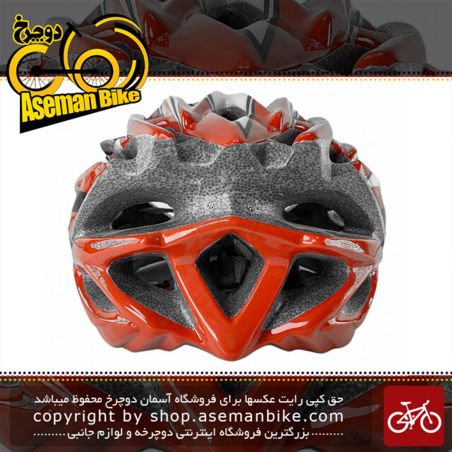 کلاه دوچرخه سواری دراگون مدل هالو سایز دور سر 55 الی 62 سفید قرمز Dragon Hollow Bicycle Helmet 55 to 62 Red White