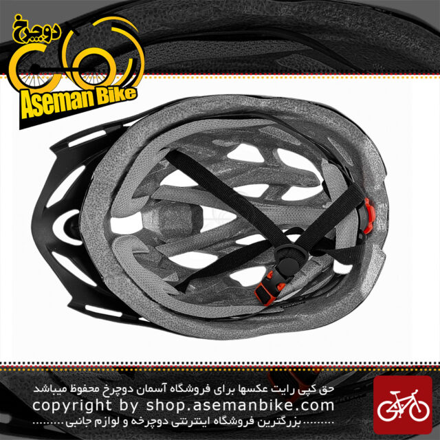 کلاه دوچرخه سواری فرگ مدل ریج سایز دور سر 50 الی 57 مشکی Ferg Rage Bicycle Helmet 50 to 57 Black