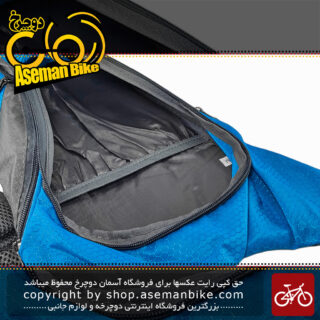کوله دوچرخه سواری آفنان فنگ با قابلیت جایگذاری مخرن مدل کراس آبی Afnan Feng Back Pack Cross Blue