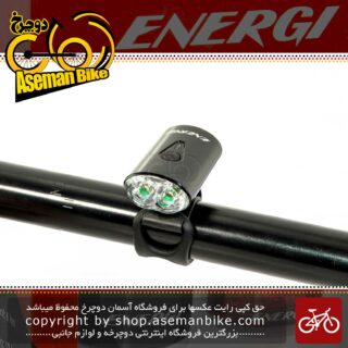 چراغ جلو و عقب دوچرخه برند انرژی مدل CG211R CG211W شارژی Front And Rear ENERGI USB Rechargeable CG211R CG211W