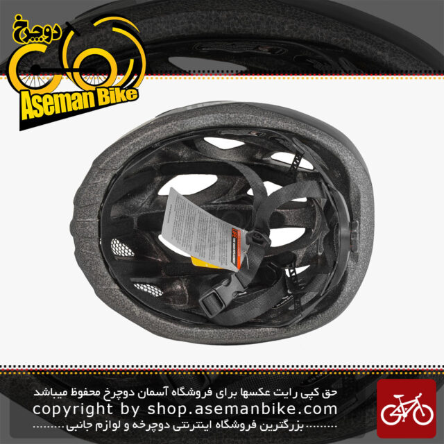 کلاه دوچرخه سواری لیمار مدل 555 سایز دور سر 57 الی 62 مشکی مات تیتانیومی Limar 555 Bicycle Helmet 57 to 62 Matt Black Titanium