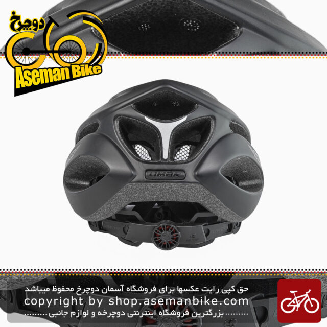 کلاه دوچرخه سواری لیمار مدل 555 سایز دور سر 57 الی 62 مشکی مات تیتانیومی Limar 555 Bicycle Helmet 57 to 62 Matt Black Titanium