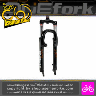 دوشاخ دوچرخه کوهستان برند اوکی اور سایز 100 میلیمتر سایز 26 OK MTB Bicycle Fork Oversize 100mm Travel Size 26
