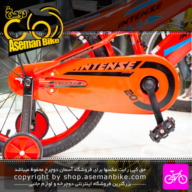 دوچرخه کودک بچگانه سایز 20 مدل 355 پشتی دار صندوق دار سبد دار Bicycle Kid 355 Size 20