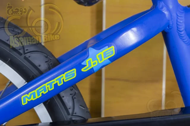 دوچرخه کودک بچگانه مریدا مدل MATTS J16 سایز 16 دست ساز MERIDA MATTS J16 SIZE 16 MATT-BLUE