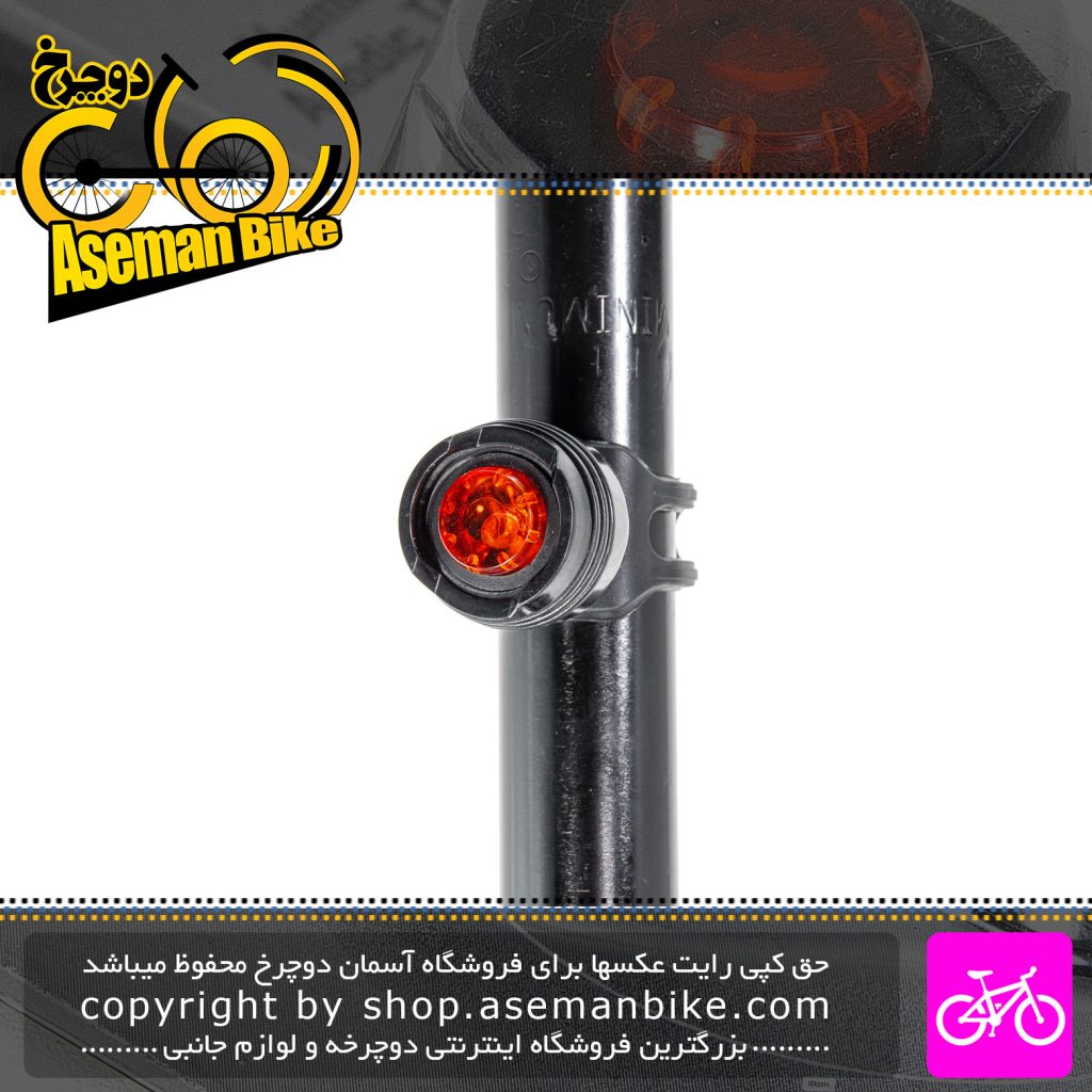 چراغ خطر عقب دوچرخه RUBY مدل FY-016 قرمز Rear Bicycle Safety Light RED LED FY-016