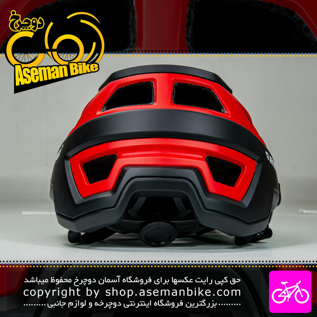 کلاه دوچرخه سواری انرژی مدل HB3-3 مشکی قرمز Energi Bicycle Helmet HB3-3 58-61cm Black Red