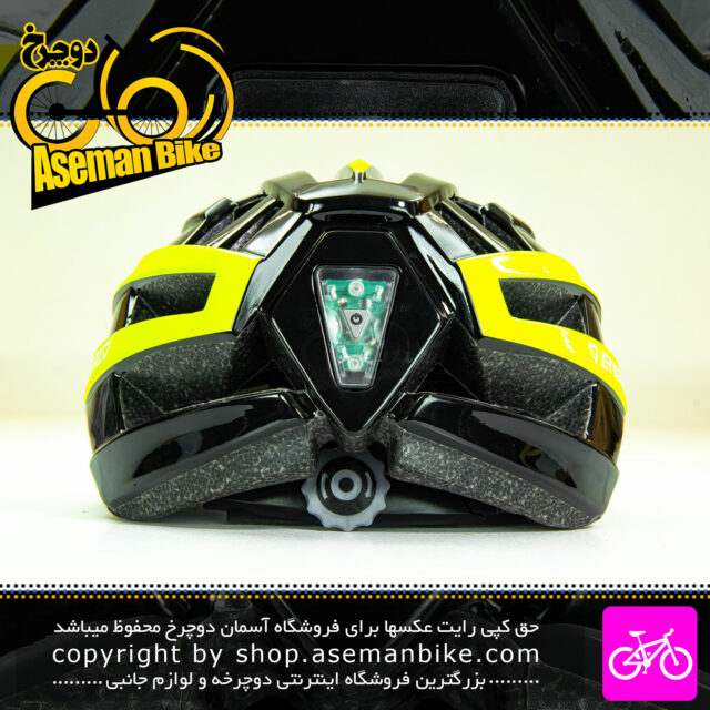 کلاه دوچرخه سواری انرژی مدل HB3-8 مشکی سبز Energi Bicycle Helmet HB3-8 58-61cm Black Green