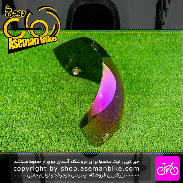 کلاه دوچرخه سواری بهمراه عینک مدل D60 سفید مشکی Bicycle Helmet D60 55-59cm Black