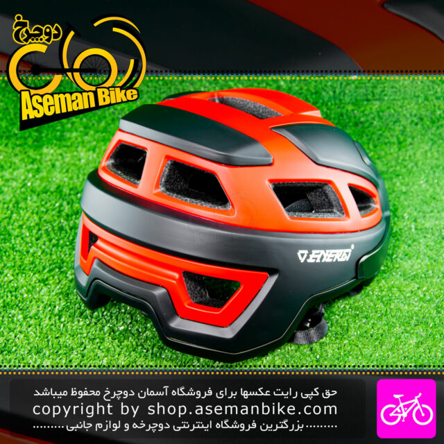 کلاه دوچرخه سواری انرژی مدل HB3-3 مشکی قرمز Energi Bicycle Helmet HB3-3 55-58cm Black Red