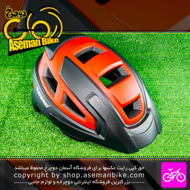کلاه دوچرخه سواری انرژی مدل HB3-3 مشکی قرمز Energi Bicycle Helmet HB3-3 55-58cm Black Red