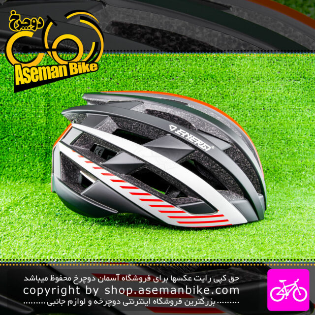 کلاه دوچرخه سواری انرژی مدل HB90 مشکی قرمز Energi Bicycle Helmet HB90 58-61cm Black Red