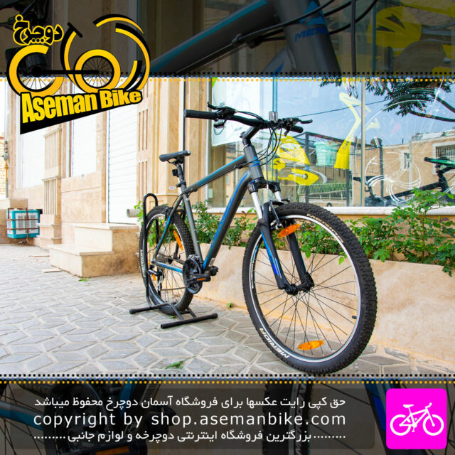 دوچرخه کوهستان مریدا مدل متس 6.20 رنگ خاکستری آبی سایز 26 Merida MTB Bicycle 6.20 Gray Blue