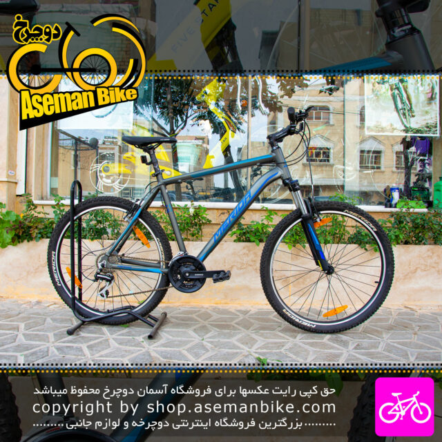 دوچرخه کوهستان مریدا مدل متس 6.20 رنگ خاکستری آبی سایز 26 Merida MTB Bicycle 6.20 Gray Blue