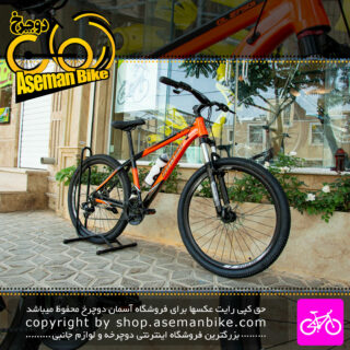 دوچرخه کوهستان اورلورد مدل او ال 27501 سایز 27.5 رنگ نارنجی-مشکی Overlord MTB Bicycle Size 27.5 OL 27501 Orange-black