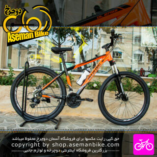دوچرخه کوهستان اورلورد مدل او ال 27501 سایز 26 رنگ نارنجی-مشکی Overlord MTB Bicycle OL 27501 Orange-black