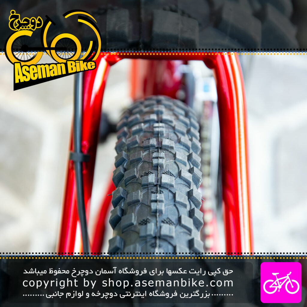 دوچرخه کوهستان اورلورد مدل او ال 27504 سایز 27.5 رنگ نارنجی تیره Overlord MTB Bicycle Size 27.5 OL-27504 Dark Orange