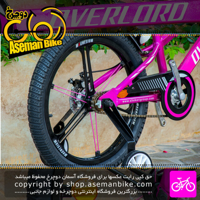 دوچرخه کودک بچگانه اورلرد مدل قناری اسپیس نامبر وان سایز 20 Overlord Bicycle Kids Space No.1 Alloy 20