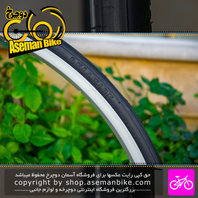 لاستیک دوچرخه کورسی دلی با سایز 700x23c 23-622 کد SA-205-02 مشکی DELI TIRE Made in Indonsia Tire 700x23c 23-622 SA-205-02
