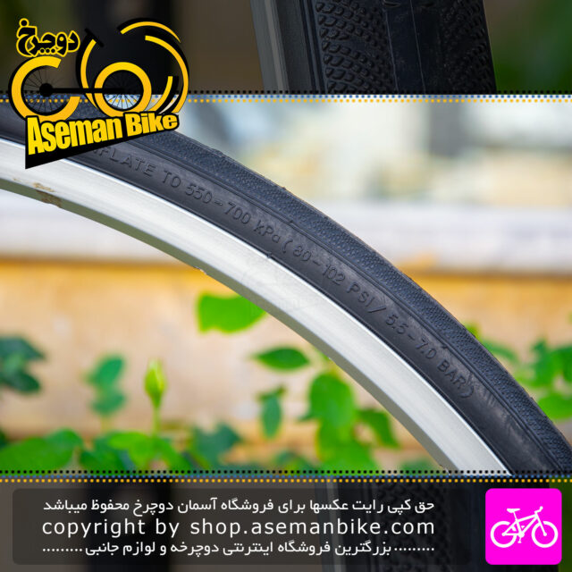 لاستیک دوچرخه کورسی دلی با سایز 700x25c 25-622 کد SA-249-01 مشکی DELI TIRE Made in Indonsia Tire 700x25c 25-622 SA-249-01