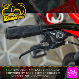 دوچرخه دسته دوم کار کرده کوهستان برند فلش مدل M90 سایز 24 با سیستم دنده 21 سرعته شیمانو  Flash MTB Bicycle M90 Size 24 21 Speed Shimano