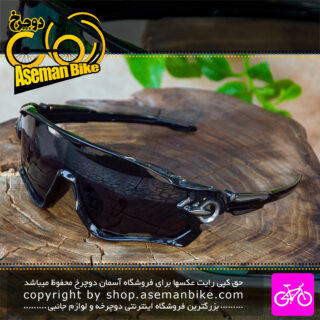 عینک آفتابی دوچرخه سواری T-REX تک شیشه مشکی T-REX Bicycle Sunglasses