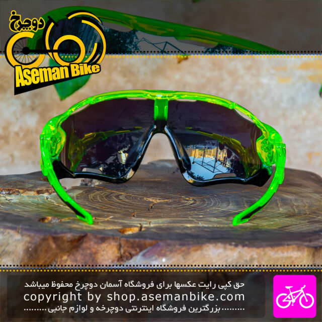 عینک آفتابی دوچرخه سواری T-REX سبز مشکی T-REX Bicycle Sunglasses