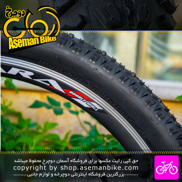 لاستیک دوچرخه وایب با سایز 27.5x2.30 58-584 کد W2009-01 مشکی VIBE Tire 27.5x2.30 58-584 W2009-01