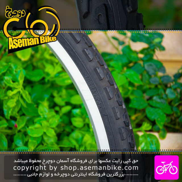 لاستیک دوچرخه سایکل استرون ترکس سایز 700x45c مشکی Strone Trax Bicycle Tire 700x45c (47-622) 28x1.7.5 GS 502 03 Made in India