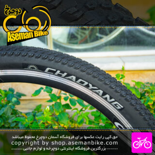 لاستیک تایر دوچرخه چاویانگ مدل ویکتوری کد h5129 سایز 29×2.20 مشکی Chaoyang MTB Bicycle Tire Victory H5129 Size 29×2.20