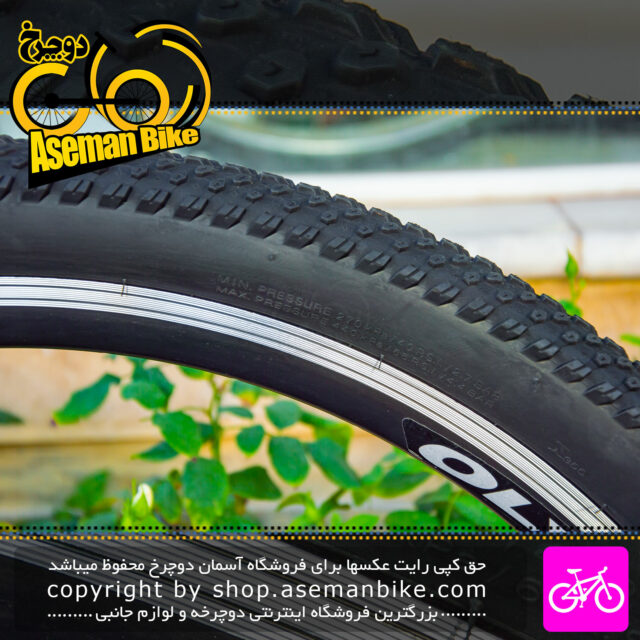 تایر لاستیک دوچرخه کوهستان چاویانگ سایز 27.5 در 2.20 کد اچ 5129 Tire Bicycle ChaoYang MTB Bike ZC Rubber 27.5×2.20 H-5129