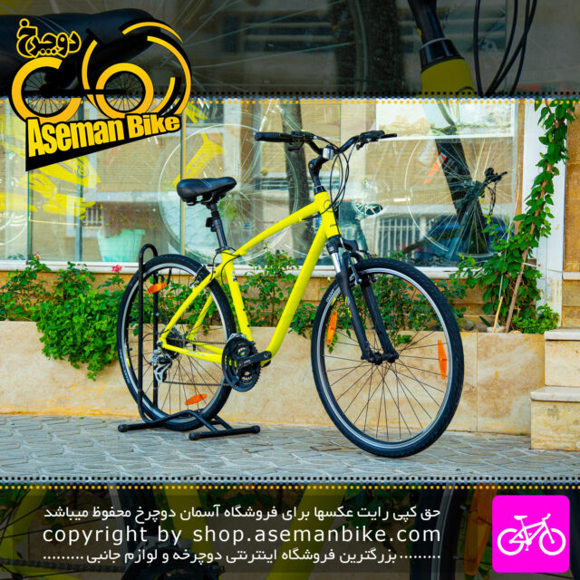 دوچرخه شهری جاینت مدل سایپرس سایز 28 رنگ زرد 24 سرعته Giant City Bicycle Cypress Size 28 24 Speed