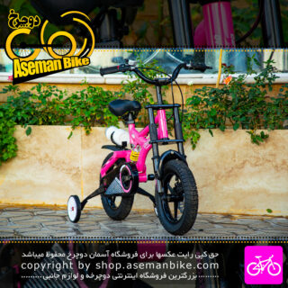 دوچرخه بچه گانه دخترانه اورلورد مدل اسنایپر سایز 12 رنگ صورتی Overlord Kids Girl Bicycle Sniper Size 12 Pink