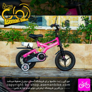 دوچرخه بچه گانه دخترانه اورلورد مدل اسنایپر سایز 12 رنگ صورتی Overlord Kids Girl Bicycle Sniper Size 12 Pink