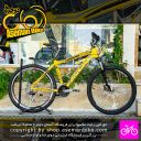 دوچرخه کوهستان اورلورد دست دوم مدل Max سایز 26 رنگ زرد 24 سرعته Overlord MTB Bicycle Max Size 26 Yellow 24 Speed