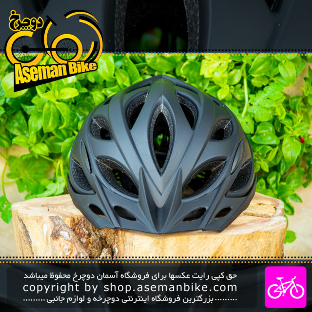 کلاه دوچرخه سواری وایب مدل Cruise رنگ مشکی زرد VIBE Bicycle Helmet Cruise
