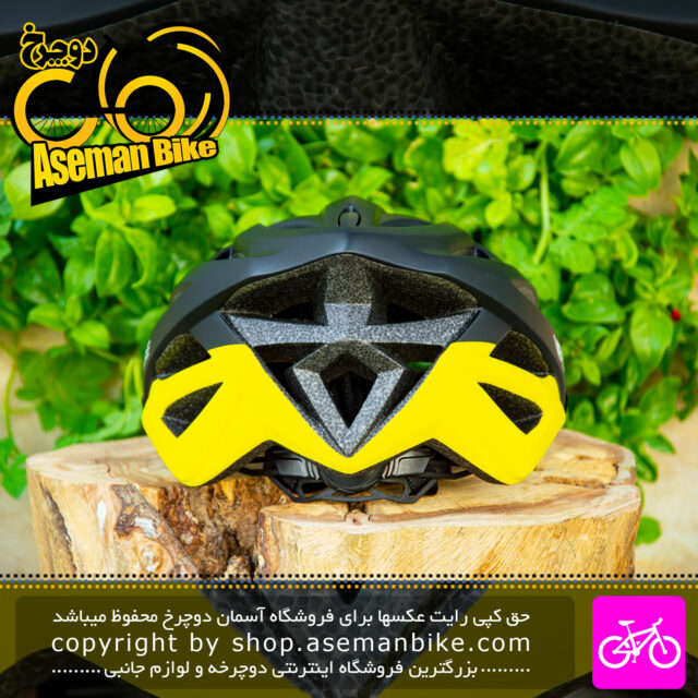 کلاه دوچرخه سواری وایب مدل Cruise رنگ مشکی زرد VIBE Bicycle Helmet Cruise