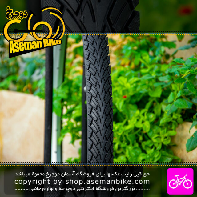 لاستیک تایر دوچرخه سایکل وایب مدل G5001-01 سایز 700x45c مشکی Vibe Bicycle Tire G5001-01 700x45c