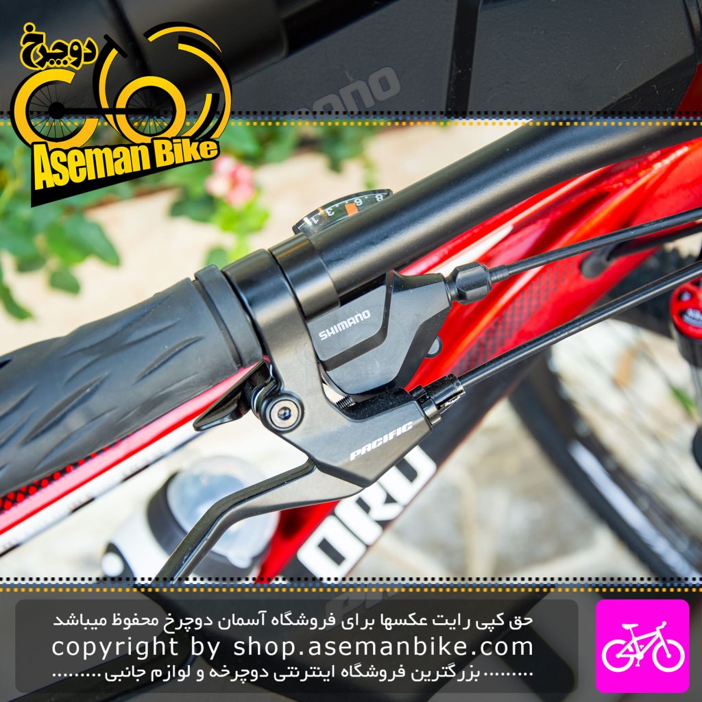 دوچرخه کوهستان اورلورد مدل OL-27506 سایز 27.5 رنگ آلبالویی Overlord MTB Bicycle OL-27506 Size 27.5