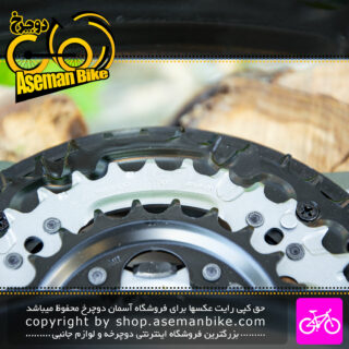 طبق قامه سه سرعته دوچرخه شیمانو 42-34-24 دندانه Shimano Bicycle Crankset 42-34-24T
