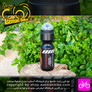 بطری آب دوچرخه لوگو شیمانو مشکی Bicycle Bottle Shimano Logo Black