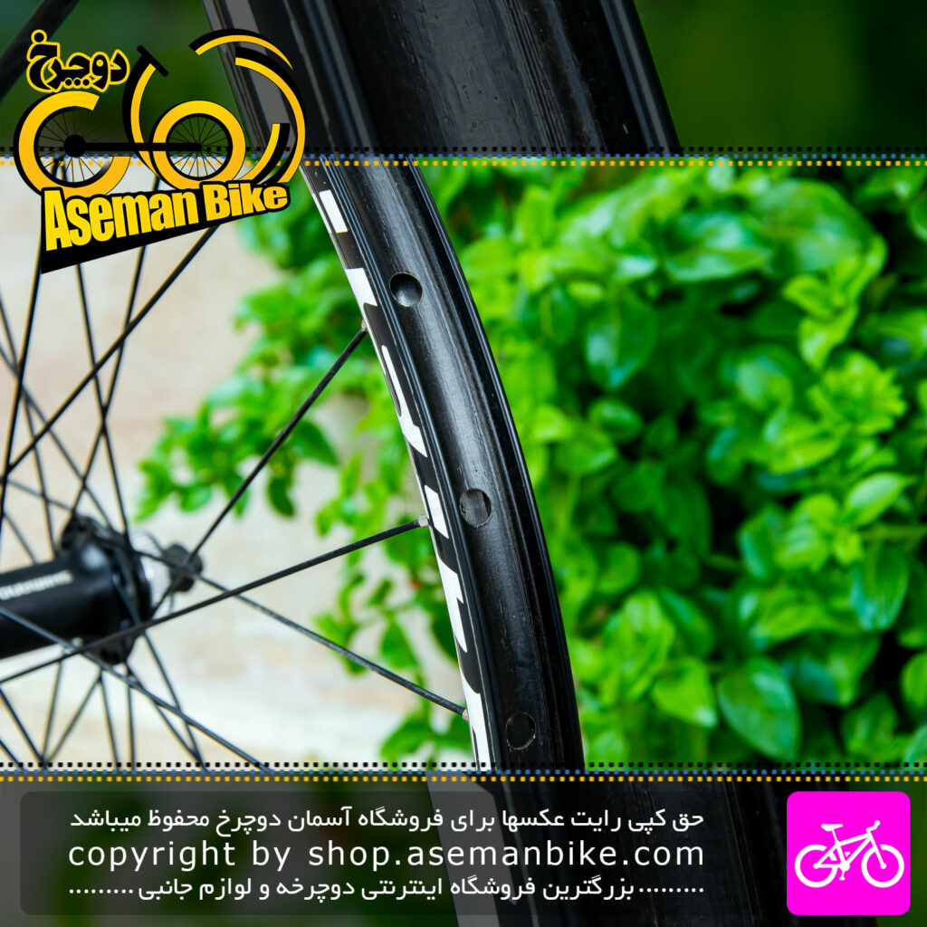 ست طوقه کامل دوچرخه فلش جلو و عقب مدل Ultra 1 سایز 26 32 پره Flash Bicycle Wheel Set Size 26