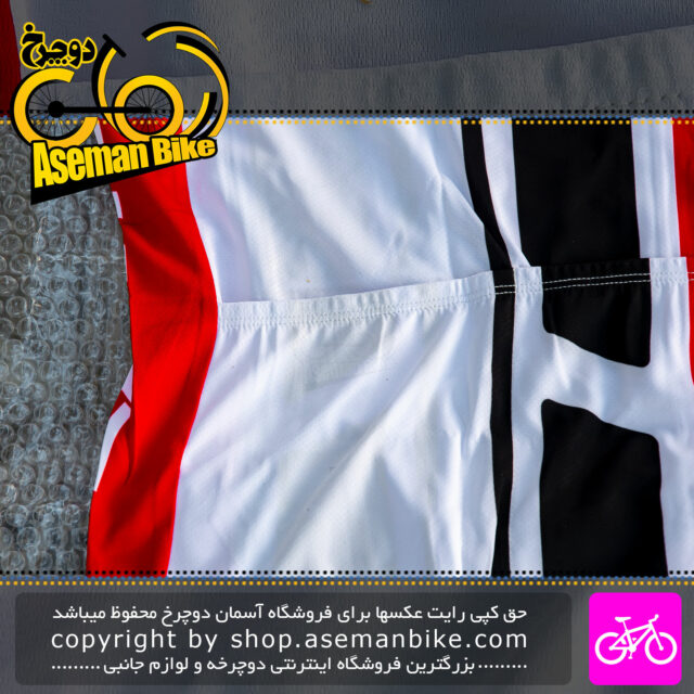 پیراهن دوچرخه سواری برند جاینت آستین کوتاه مدل GTS SS Jersey سایز 3XL مشکی قرمز Giant GTS SS Jersey 3XL Black Red