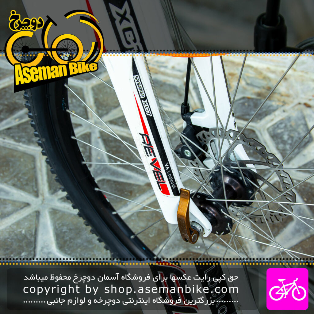 دوچرخه کوهستان جاینت مدل Revel کار کرده سایز 26 مشکی قرمز 24 دنده Giant MTB Bicycle Revel Size 26
